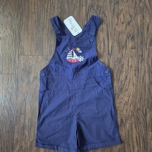 Navy Blue Kids Overalls
